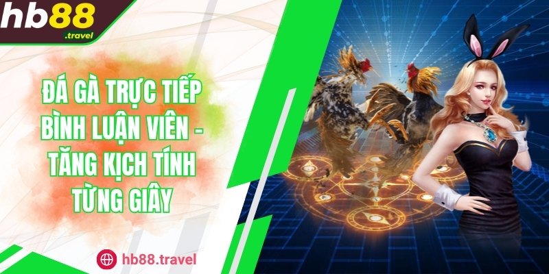Đá Gà Trực Tiếp Bình Luận Viên – Tăng Kịch Tính Từng Giây
